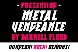 Metal Vengeance Font Download