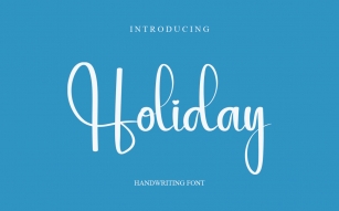 Holiday Font Download