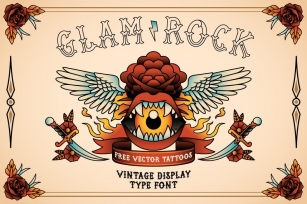 Glam Rock Vintage Font Download