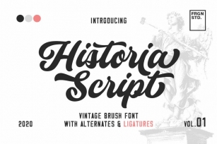 Historia Script Font Download