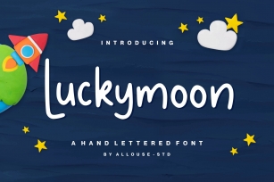 Luckymoon Charming Handlettered Font Download