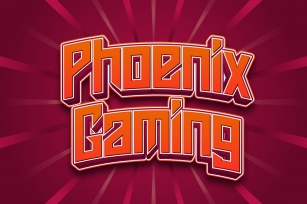 Phoenix Gaming Font Download