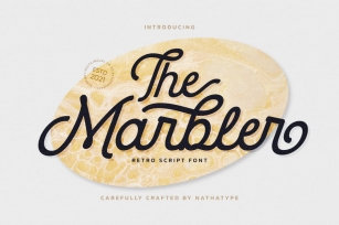 Tha Marbler Font Download