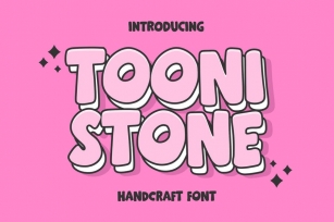 Toonistone Handcraft Font Download