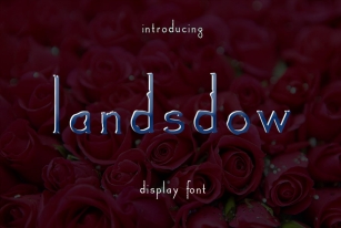 Landsdow Font Download
