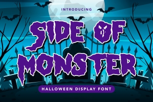 Side of Monster Font Download