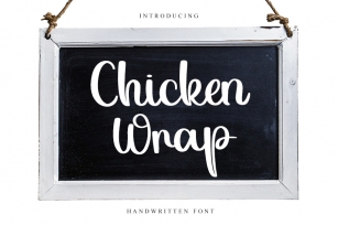 Chicken Wrap Font Download