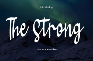 The Strong Font Download