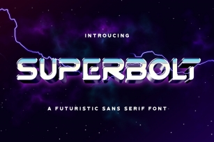 SUPERBOLT Font Download