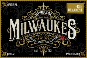 Milwaukes Font Download