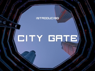City Gate Font Download