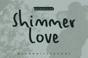Shimmer Love Font Download