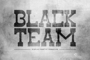 Black Team Font Download