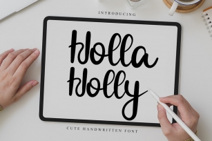 Holla Holly Font Download