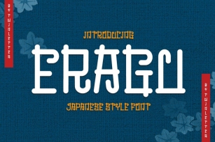 ERAGU Faux Japanese Font Font Download