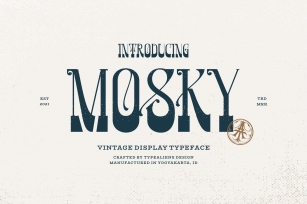 Mosky Font Download