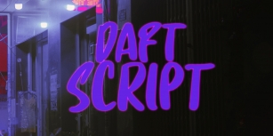 Daft Scrip Font Download