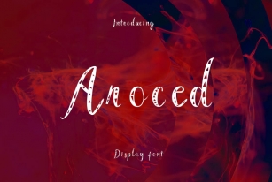 Aroced Font Download