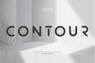 Contour Architecture Font Font Download
