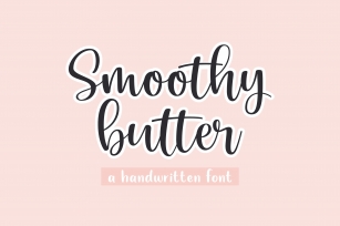 Smoothy Butter Font Download