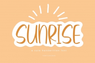 Sunrise Font Download