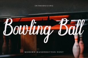Bowling Ball Font Download