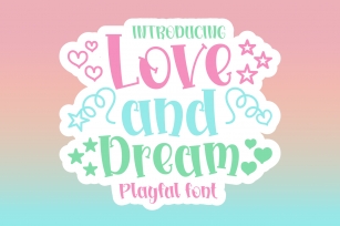 Love and Dreams Font Download