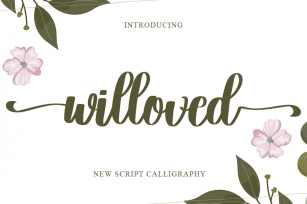 Willoved Font Download