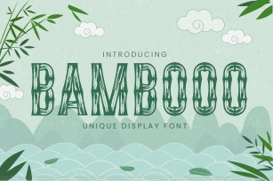 Bambooo Font Download