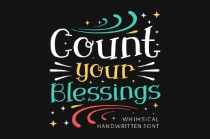 Count Your Blessings Font Download