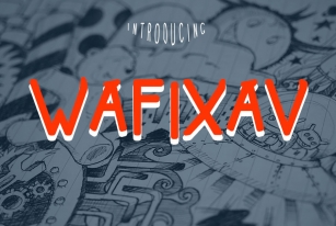 Wafixav Font Download