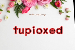 Tupioxed Font Download