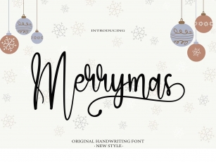 Merrymas Font Download
