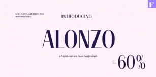 Alonzo Font Download