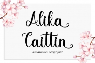 Alika Caitlin Font Download