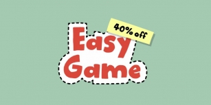 Easy Game Font Download