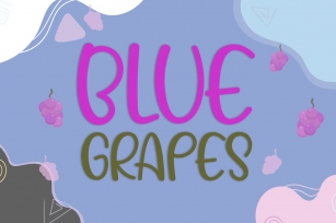 Blue Grapes Font Download