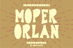 Moper Orlan Font Download