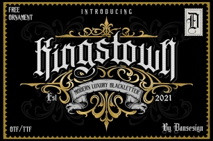 Kingstown Font Download