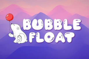 Bubble Float Font Download
