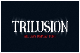 Trilusion Typeface Font Download