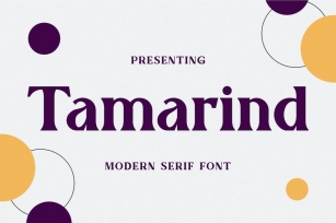 Tamarind Font Download