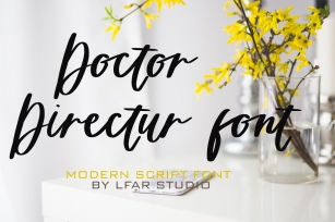 Doctor Directur Font Download