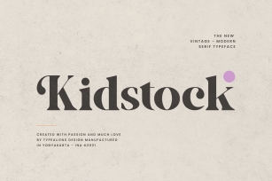 Kidstock Font Download