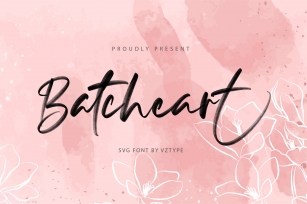 Batcheart Font Download