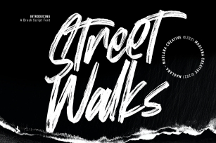 Street Walks Font Download