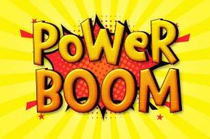Power Boom Font Download