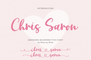 Chris Sharon Font Download