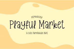 Plaiful Market Font Download