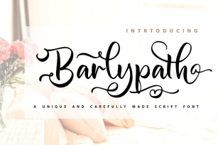 Barlypath Font Download